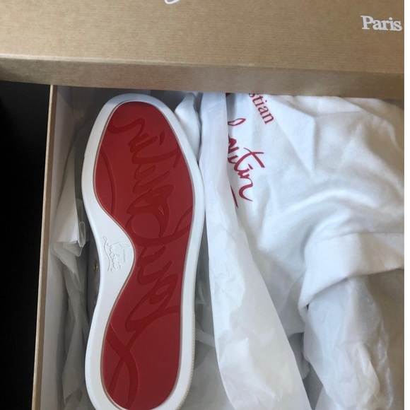 BRAND NEW CHRISTIAN LOUBOUTIN SEAVASTE SNEAKERS - Picture 4 of 7